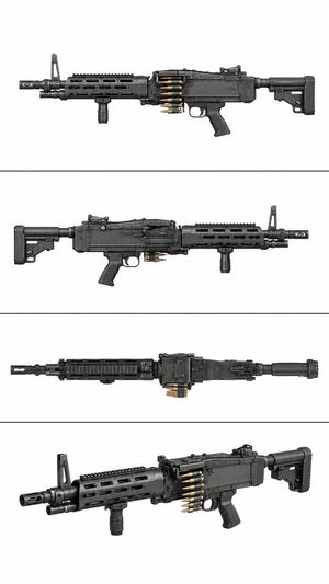 战术机枪参考图
