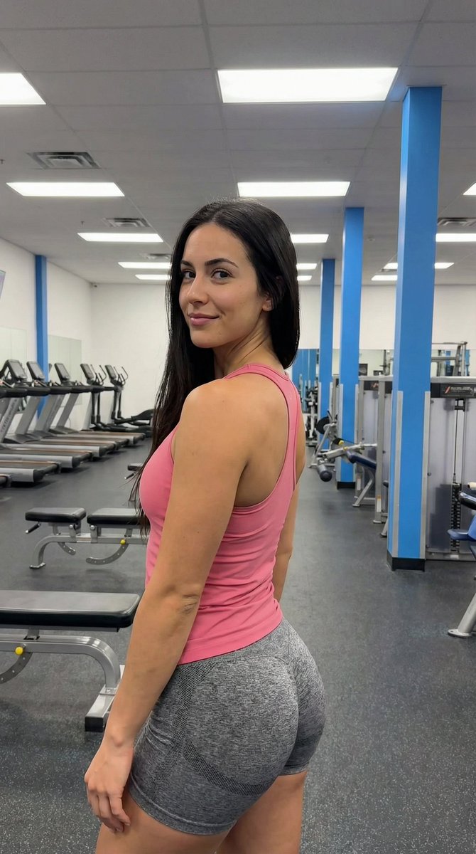 Profile / Avatar - Gym Pose Portrait with Reference Image Adherence