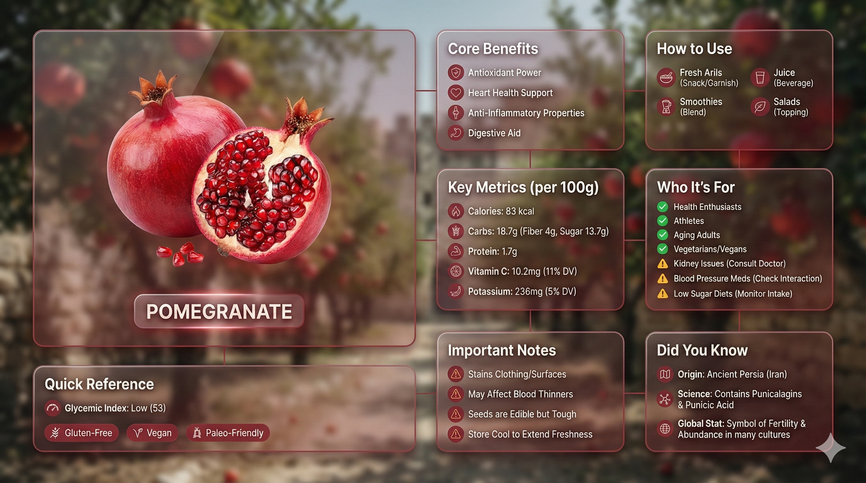 Infografía de producto de cuadrícula Bento de cristal líquido premium con 8 módulos