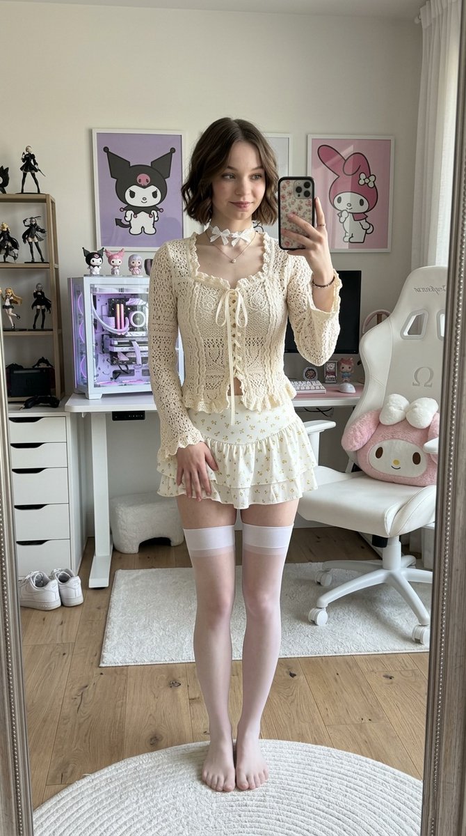 个人资料 / 头像 - Olivia Rodrigo 玩家风镜面自拍