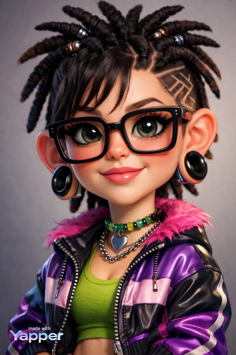 Perfil / Avatar - Retrato estilo caricatura